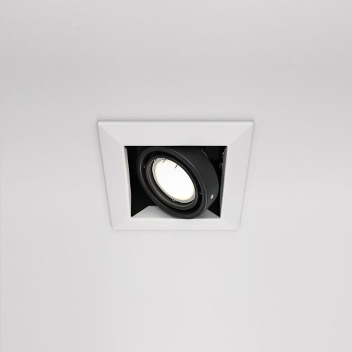 Встраиваемый светильник Maytoni Metal DL008-2-01-W  фото 2
