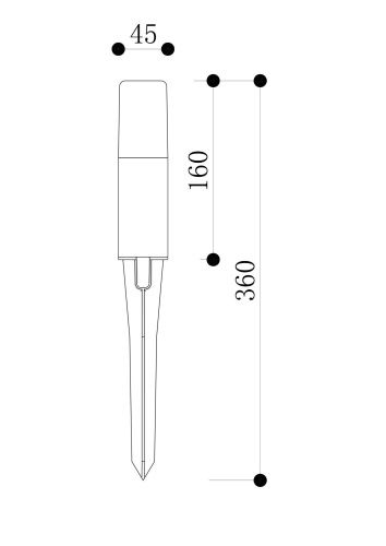 Ландшафтный светильник Maytoni Outdoor O416FL-L3B3K  фото 6