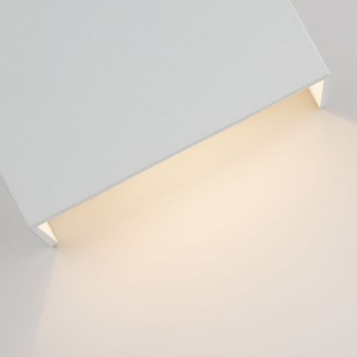 Уличный настенный светодиодный светильник Maytoni Twist O040WL-L11W3K  фото 8