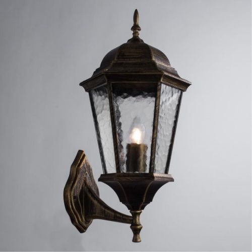 Уличный настенный светильник Arte Lamp Genova A1201AL-1BN  фото 2