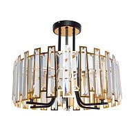 Потолочная люстра Arte Lamp Amber A1028PL-6BK 