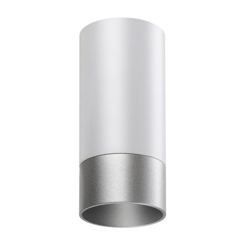 Светильник накладной SONEX Slim 370866  белый/серебро 