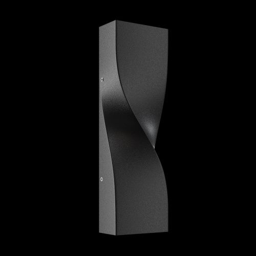 Уличный настенный светодиодный светильник Maytoni Twist O040WL-L11B3K  фото 4