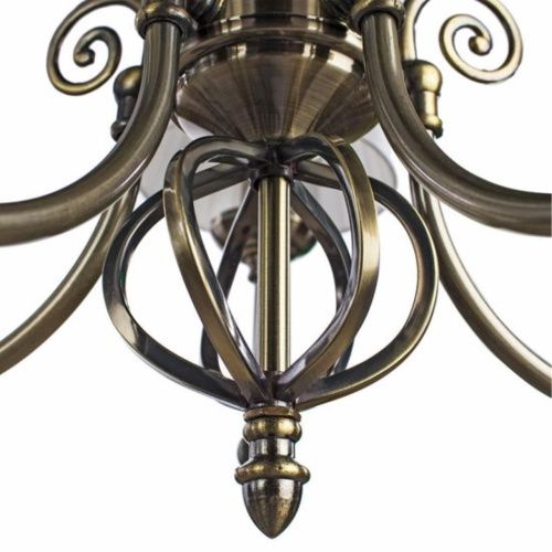 Подвесная люстра Arte Lamp Zanzibar A8390LM-5AB  фото 4