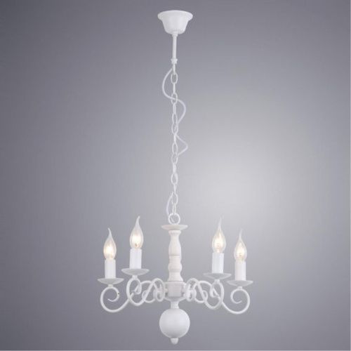 Подвесная люстра Arte Lamp A1129LM-5WH  фото 2