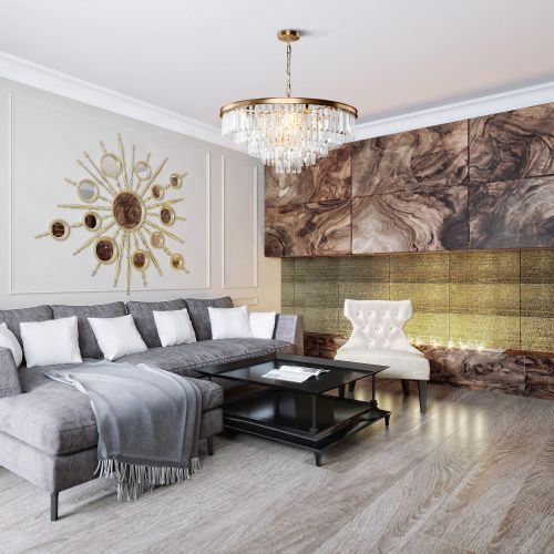 Подвесная люстра Maytoni Revero MOD085PL-12BS  фото 4