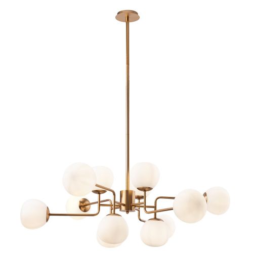 Подвесная люстра Maytoni Erich MOD221-PL-12-G 