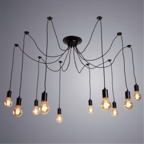 Подвесная люстра Arte Lamp 76 A9184SP-10BK  фото 2