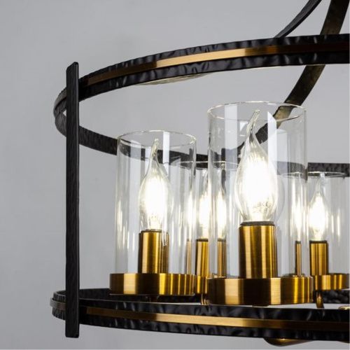 Подвесная люстра Arte Lamp Avior A7011SP-8BK  фото 3