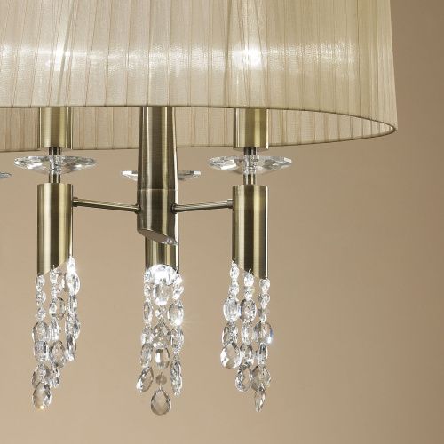 Подвесной светильник Mantra Tiffany Bronze 3873  фото 5