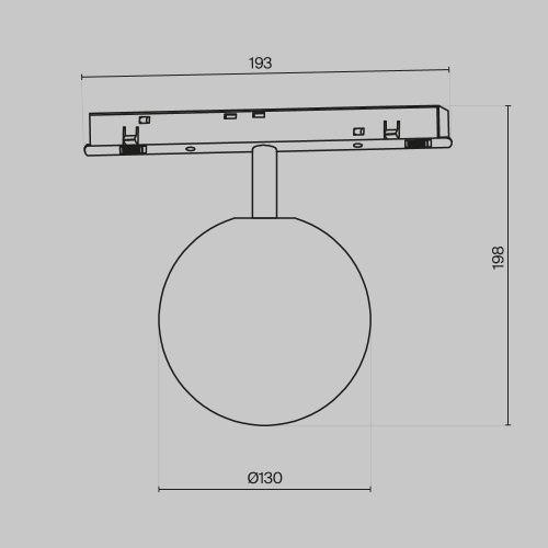 Трековый светильник Technical TR038-4-5W3K-WW-DS-W  фото 8