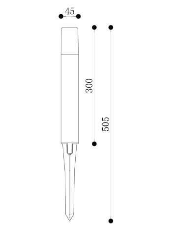 Ландшафтный светильник Outdoor O416FL-L3GR3K1  фото 3