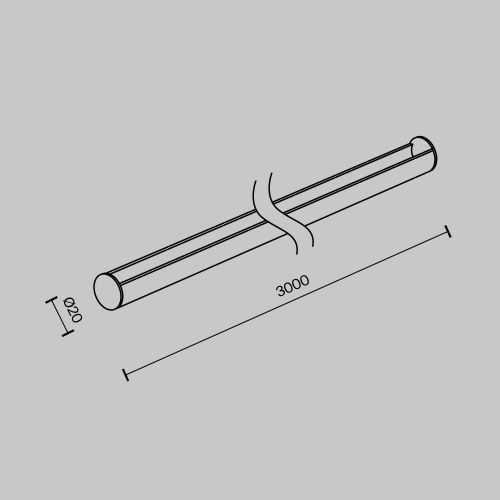 Комплектующие для текстильной подвесной системы Technical TRA130SR-3B  фото 2
