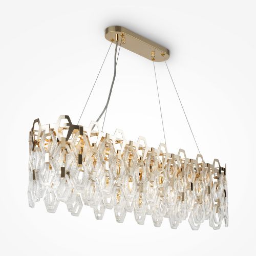 Подвесная люстра Maytoni Tissage MOD490PL-10G  фото 3