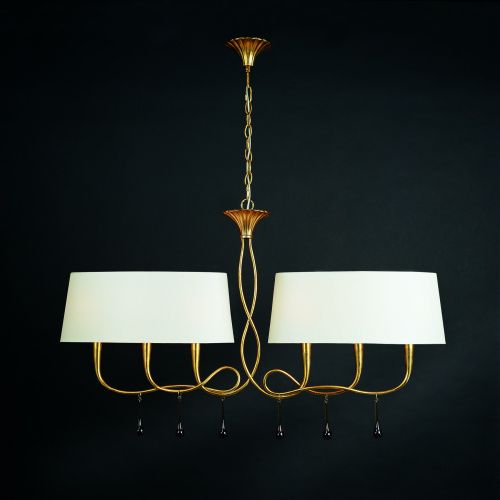 Подвесной светильник Mantra Paola Painted Gold 3541  фото 2