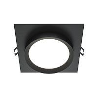 Встраиваемый светильник Maytoni Hoop DL086-GX53-SQ-B 