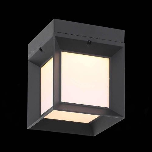 Уличный настенный светодиодный светильник ST Luce Cubista SL077.401.01  фото 2