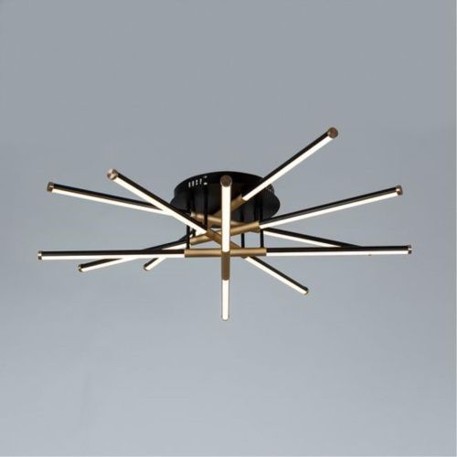 Потолочная светодиодная люстра Arte Lamp Fernando A2199PL-6BK  фото 2
