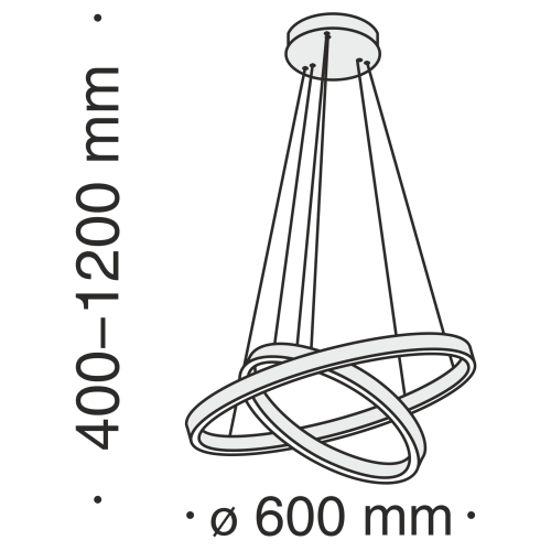 Подвесной светодиодный светильник Maytoni Rim MOD058PL-L55BS4K  фото 10