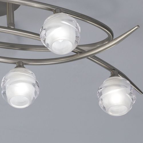 Потолочная люстра Mantra Loop Satin Nickel 1812  фото 5