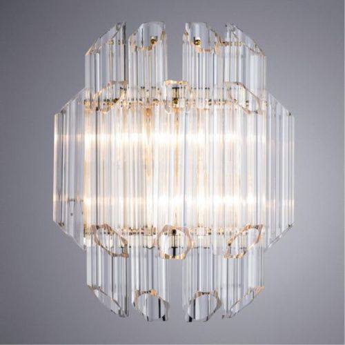 Настенный светильник Arte Lamp Jastin A2848AP-2GO  фото 2