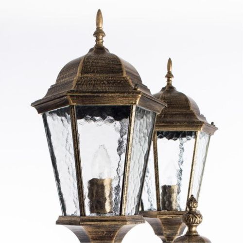 Садово-парковый светильник Arte Lamp Genova A1207PA-3BN  фото 3