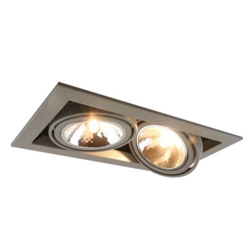 Встраиваемый светильник Arte Lamp Cardani Semplice A5949PL-2GY 