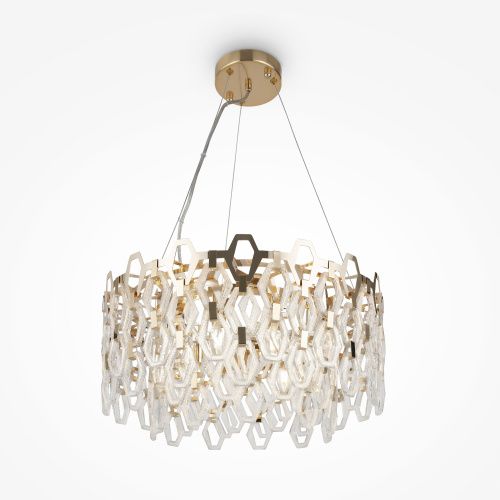 Подвесная люстра Maytoni Tissage MOD490PL-09G 