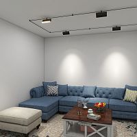 852013104 Флекси 48W LED 220 V 3000К трек-светильник - комплект 