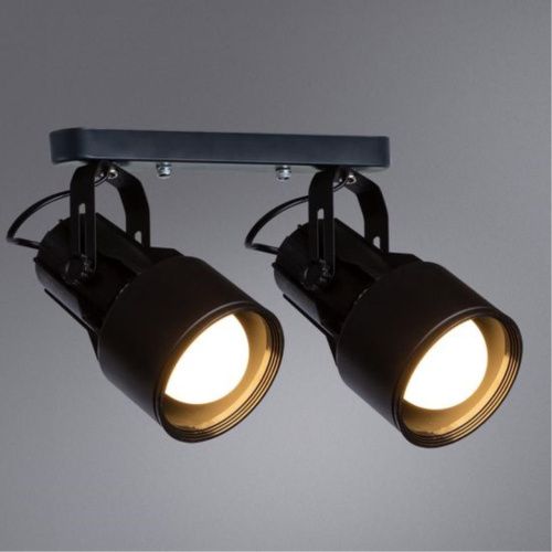 Спот Arte Lamp A6252PL-2BK  фото 2