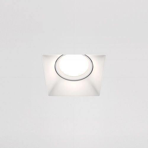 Встраиваемый светильник Maytoni Technical Dot DL042-01-SQ-W  фото 4
