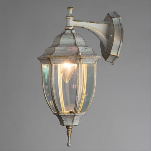 Уличный настенный светильник Arte Lamp Pegasus A3152AL-1WG  фото 2