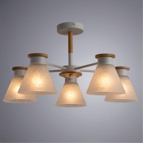 Потолочная люстра Arte Lamp Tyler A1031PL-5WH  фото 2