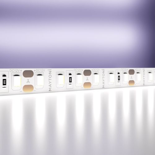Светодиодная лента Maytoni Technical 14,4W/m 120LED/m 2835SMD холодный белый 5M 10116  фото 2
