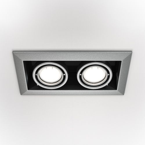 Встраиваемый светильник Maytoni Metal DL008-2-02-S  фото 4