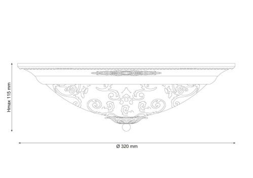 Потолочный светильник Lucia Tucci Lugo 142.2 R30 White  фото 3