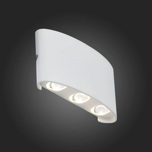Уличный настенный светодиодный светильник ST Luce Bisello SL089.501.06  фото 2