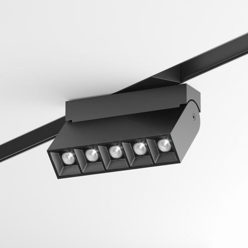 Трековый светодиодный светильник для магнитного шинопровода Maytoni Track lamps TR015-2-10W4K-B  фото 3