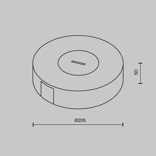 Комплектующие для текстильной подвесной системы Technical TRA130SC-1B  фото 2