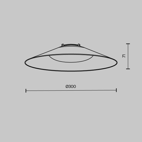 Подвесной светильник Technical TR127B-12W3K-W  фото 9