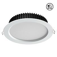 Светильник встраиваемый (драйвер в комплект не входит) SONEX Drum 358304 