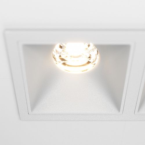 Встраиваемый светильник Maytoni Alfa LED DL043-02-10W3K-D-SQ-W  фото 3