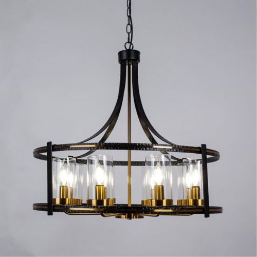 Подвесная люстра Arte Lamp Avior A7011SP-8BK  фото 2