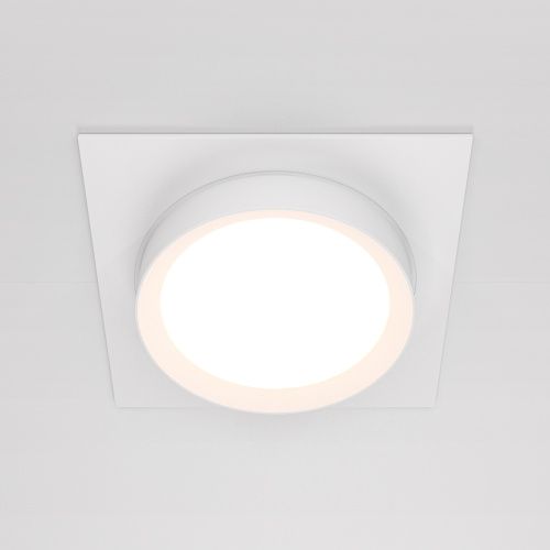 Встраиваемый светильник Maytoni Hoop DL086-GX53-SQ-W  фото 5
