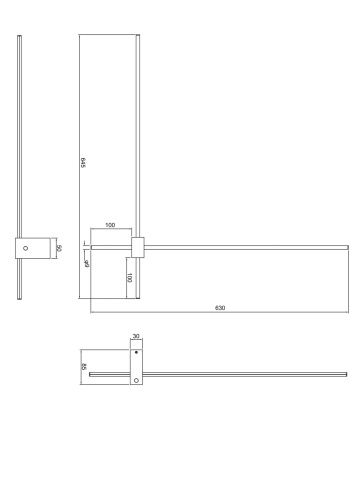 Настенный светильник Maytoni Technical Pars C070WL-L12GB3K  фото 7
