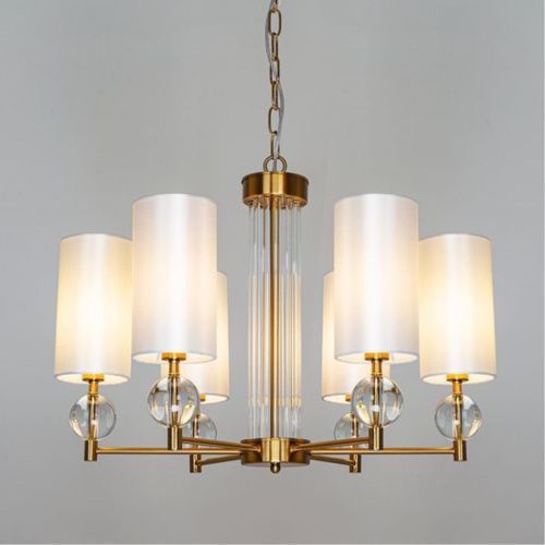 Подвесная люстра Arte Lamp MATAR A4027LM-6PB  фото 2