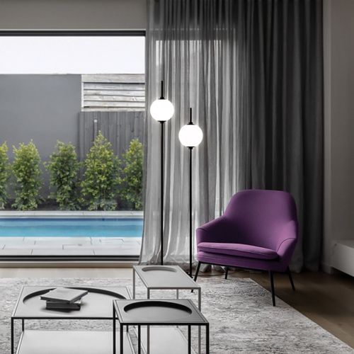 Торшер Maytoni The Sixth Sence Z020FL-L12BK  фото 5