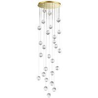 Люстра каскадная SONEX Crystal 5008/120L акрил прозрачное 
