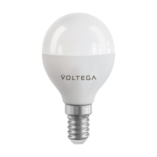 Лампа светодиодная диммируемая Voltega E14 5W 2700К матовая VG-G45E14cct-WIFI-5W 2428 