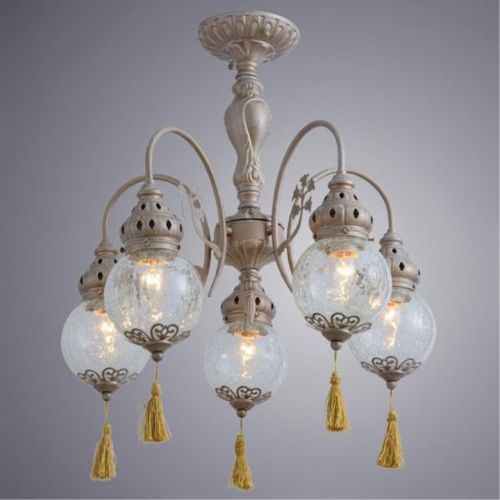 Потолочная люстра Arte Lamp A2146PL-5GA  фото 2